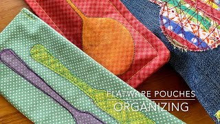 Flatware Pouches to Organize Silverware [upl. by Ninazan574]