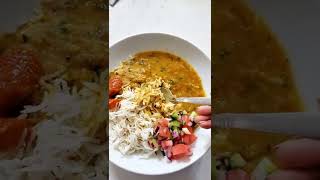 Dal Fry with Jeera rice  Dal Chawal  Dal Rice  Dal fry recipe in Instant Pot shorts [upl. by Poliard564]