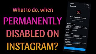 HOW TO RECOVER A „PERMANENTLY DISABLED“ INSTAGRAM ACCOUNT  META VERIFIED METHOD [upl. by Airbmat839]