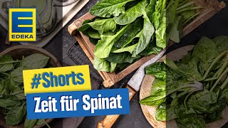 SpinatRezepte  Gerichte mit Blattspinat Babyspinat amp Rahmspinat zubereiten SHORTS [upl. by Retsevlys]