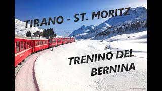 Beautiful Railways  Trenino Rosso del Bernina Tirano  Saint Moritz [upl. by Tyika]