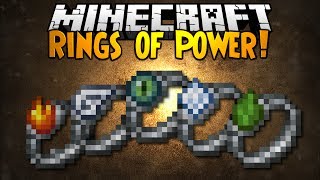 Minecraft Mod Showcase RINGS OF POWER [upl. by Salmon376]