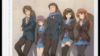 The Vanishment of Haruhi Suzumiya OST  09  Kankyou Henka no Zehi [upl. by Nonnaer]