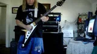 Line 6 Spider Valve HD 100 blues riff and Flying V [upl. by Hellman]