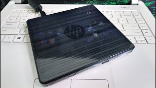 HP USB External DVDRW Drive Model  GP70N Unboxing amp Testing [upl. by Zined]