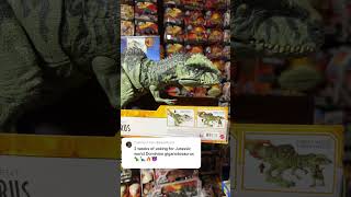 Jurassic World Dominion Giganotosaurus jurassicworld matteljurassicworld toys collection [upl. by Wolenik]