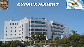 Crystal Springs Hotel Pernera Cyprus  A Tour Around [upl. by Deyas]