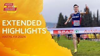 AMAZING Antalya 😍 2024 SPAR European Cross Country Championships  Extended highlights [upl. by Tarsuss673]