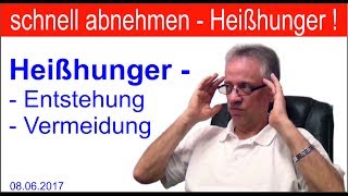 Abnehmen ohne hungern  Die Entstehung von Heißhunger vermeiden  leicht abnehmen ohne Hunger [upl. by Dyche]