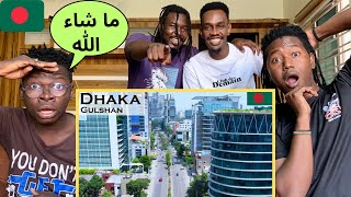 Africans React to Modern Dhaka City Bangladesh  Beautiful Gulshan Areal  Raid Vlogs [upl. by Egamlat]