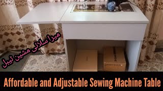 My Sewing Machine TableFolding Sewing Machine Table [upl. by Aihn]