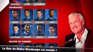 La liste de Didier Deschamps pour le barrage face à lUkraine est connue [upl. by Olwen]