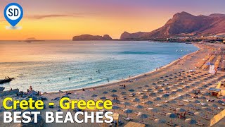 Best Beaches in Crete  Elafonisi Balos Vai amp More [upl. by Annyl]