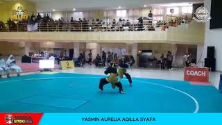 UIN Sunan Kalijogo cup 4 2024 SITEKI Teratai ganda senjata putri Carissa Yasmin silat pencak silat [upl. by Lynde556]