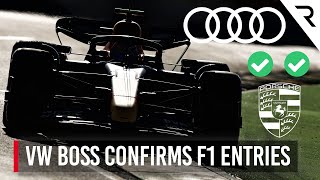 What has finally convinced Porsche and Audi to enter F1 [upl. by Dachi608]