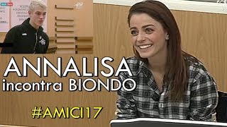 Amici 17  La prima lezione di Annalisa con Biondo [upl. by Alehcim]