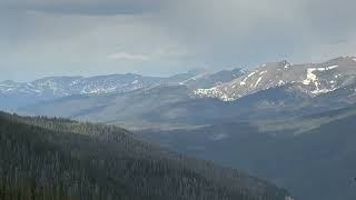 Berthoud Pass Colorado  US 40  Continental Divide Front Range Rocky Mountains  62524 [upl. by Maggio]