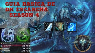 Guía DK ESCARCHA quotFROZENquot 🐉Dragonflight🐉 daño 400k en MITICAS PLUS PVE temporada 4 [upl. by Annohsal]