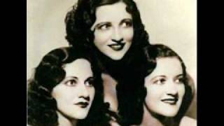 Boswell Sisters  The Gold Diggers Song Were In The Money 1933 [upl. by Notlrac131]