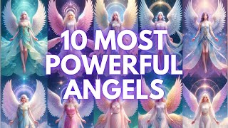 The Top 10 Most Powerful Angels [upl. by Akemat]