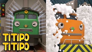 TITIPO TITIPO🚂 l साफ़तरी से धोना l Hindi Cartoons l टीटीपो टीटीपो हिंदी [upl. by Asare861]