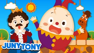 Humpty Dumpty  ¡Oh no Humpty Dumpty se cayó  Canciones Infantiles  JunyTony en español [upl. by Burrell]