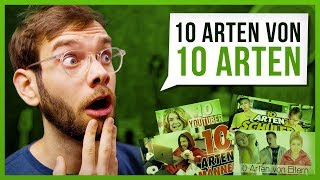 10 Arten von 10 Arten Videos [upl. by Siriso]