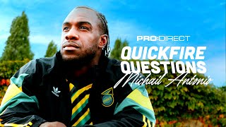 quotI RAN OFF THE PITCH FOR A POOquot 💩😂 QUICKFIRE QUESTIONS WITH WEST HAM amp JAMAICAS MICHAIL ANTONIO ⚒️ [upl. by Notsuoh]