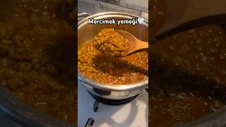 Mercimek Yemeği yemektarifleri tarif food recipe [upl. by Cattima]