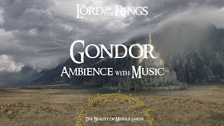 Lord Of The Rings  Gondor  Ambience amp Music  3 Hours [upl. by Mahgirb340]