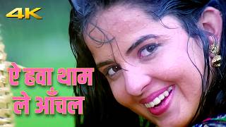 Ae Hawa Aake Tham Le Aanchal Video Song  Anuradha Paudwal  Yaad Rakhegi Duniya [upl. by Joye551]