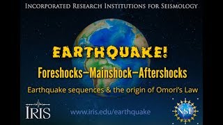 Earthquake Foreshock Mainshock or Aftershock Which was it [upl. by Arraik]