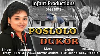 New Konkani Song POSLOLO DUKOR by Tracy 2023 [upl. by Maurilla]