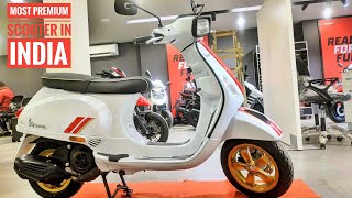 New Vespa SXL 149 Racing Sixties Special Edition Premium Scooter full Review [upl. by Yleme]