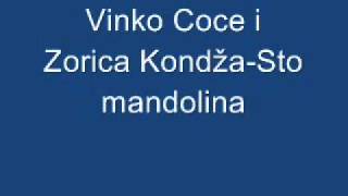 Vinko Coce i Zorica Kondža Sto mandolina [upl. by Ametaf]