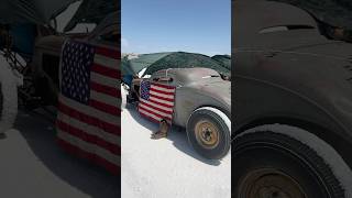 Camping on the moon‼️Bonneville Salt Flats Speed Week friends camping outfit america [upl. by Vida59]