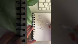 Learn to Draw Block Letter A [upl. by Bushey974]