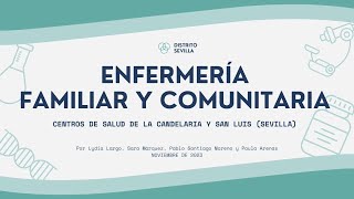 ¿ Qué es la Enfermería Familiar y Comunitaria [upl. by Carmelita]