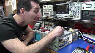 Tektronix 2225 Oscilloscope Teardown and Calibration  EEVblog 208 [upl. by Leumel]