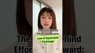 The Truth Behind Effort and Reward Law of Equivalent Exchange [upl. by Ethan]