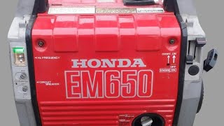 Honda generatror kaise banayegenerator start nhi ho rha haihow to start generatorgenerator [upl. by Tandie258]