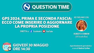 Tutorial GPS 2024 prima e seconda fascia ecco come inserire o aggiornare la propria posizione [upl. by Ivory]