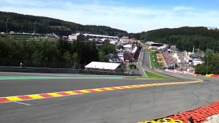 Spa 2012 Eau Rouge Gold 3 The Start Oh My God [upl. by Haggai224]