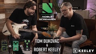 Tom Bukovac x Keeley Electronics  Noble Screamer vs Vintage ODR1 vs Vintage TS808 [upl. by Anaujal179]