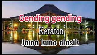 Gending keraton jawa kuno klasik [upl. by Isabelita227]