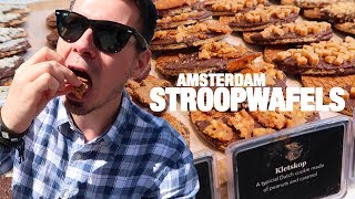 Amsterdam Food  Stroopwafels [upl. by Alsi45]