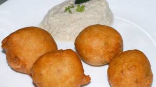 Mysore Bonda  By VahChef  VahRehVahcom [upl. by Aynekal]