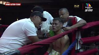 Box Texas  Pelea Completa Oscar Alan Perez vs Derrick Murray  080724 [upl. by Nuahsad532]