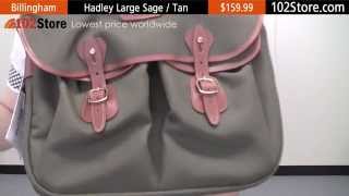 Billingham Hadley Large Camera Bag Sage FibreNyte Tan Review [upl. by Nrublim]