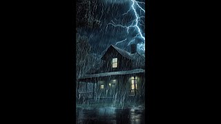 NO ADS  Rain Sounds For Sleeping Heavy Rain And Thunderstorm Sounds 💧 [upl. by Legyn]